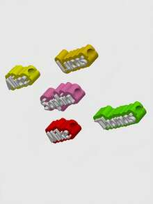 COMMERCIAL LICENSE | Digital STL File Download | Personalized Pencil Topper Name | Custom Name Pencil Topper | 3D Print School Accessory - Multicolor - View 4