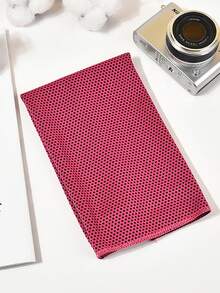 1 pieza Toalla deportiva transpirable y de secado rápido, material de microfibra súper suave y refrescante. Adecuada para correr, fitness, yoga, viajes y actividades al aire libre, se mantiene fresca todo el día. Diseño retro de lunares. - Multicolor - Ver 14