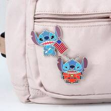 Monogram 1pc Officially Licensed Metal Alloy Cartoon Brooch, Cute Collectible Gift, Anime Peripherals, Skull Model Jewelry Decoration For Backpack, Clothes, Pencil Case, Daily Wear, Birthday Gift, Fashion Pin - Multiple Styles - View 8