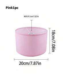 Cúpula de Lâmpada Redonda Removível de Tecido, Adequada para Luminária de Parede, Luminária Pendente, Luminária de Chão, Hotel, Casa, Quarto, Sala de Estar, Criado-Mudo, Escritório, Decoração de Iluminação - abajur - Visão 15