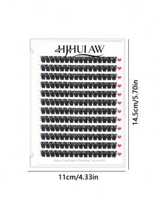 100 Cặp Mi Nối Tự Làm, Mi Nối Dày & Dày Kiểu Nga, Độ Cong C/D, Chiều Dài 8-18mm, Mi Mềm Mịn, Dụng Cụ Làm Đẹp Dễ Sử Dụng. Mi Nối, Mi Ghép, Mi Riêng Lông, Mi Giả, Mi Giả - D - Xem 13