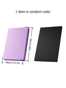 4厘米/1.6英寸厚健身垫，加厚瑜伽垫，平衡垫，平垫，防滑家用地垫，超厚跪垫，专为瑜伽和健身设计，4厘米厚，3秒快速回弹，适用于健身房、家庭锻炼、瑜伽、运动、户外活动、普拉提，是送给妻子、女友、母亲、节日、生日、母亲节的最佳礼物 - 彩色 - 查看 20