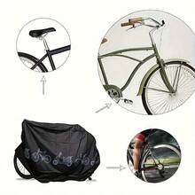 Housse de vélo imperméable, anti-poussière, coupe-vent et anti-UV ; Housse de vélo électrique et de moto imprimée en PEVA ; Housse de vélo de montagne ; Housse de vélo en fibre de polyester pour la pluie, le soleil et la poussière ; Housse de vélo plate ; Housse anti-poussière multifonctionnelle ; Housse de vélo pour la pluie, la neige, le soleil et le vent - Multicolore - Voir 10