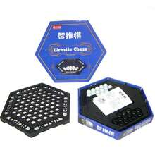 大力神策略棋盘游戏，桌面象棋游戏，黑白球逻辑象棋，智力象棋 - 彩色 - 查看 4
