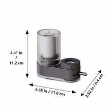 Faucet Water Filter, 7-Layer Kitchen Filter Water Faucet Element, Activated Carbon Ceramic Filter Reduces 99% Chlorine, Limescale, Heavy Metals (2*Filter) - Black - View 2