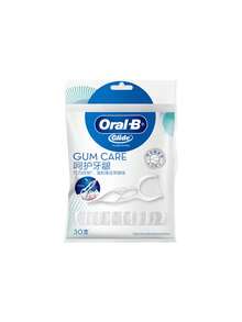 Oral-B 30支装滑动式牙线棒，张力控制技术，耐用牙线轻松滑入牙龈线以下，清洁牙龈线以下，去除牙菌斑，帮助预防牙龈炎和蛀牙，牙医推荐的牙线品牌第一名 - 白色 - 查看 11