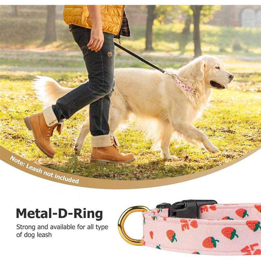Fashion Dog Neck Collar Breathable Adjustable Quick Release Pet Collar - Multicolor - View 1