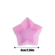 Bộ 2 khuôn silicon 9 ngăn hình chữ nhật màu đỏ, có thể tái sử dụng, dùng để làm bánh, sôcôla, đồ dùng nhà bếp. - Nhiều màu - Xem 11