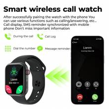 SIMSONLAB Reloj inteligente 2026 nuevo para niños, pantalla grande HD de 2.01, compatible con llamadas inalámbricas, recordatorio de información, carga inalámbrica, múltiples modos deportivos, respuesta de llamadas, control de música, foto remota, podómetro, regalo del Día de la Madre - Multicolor - Ver 7