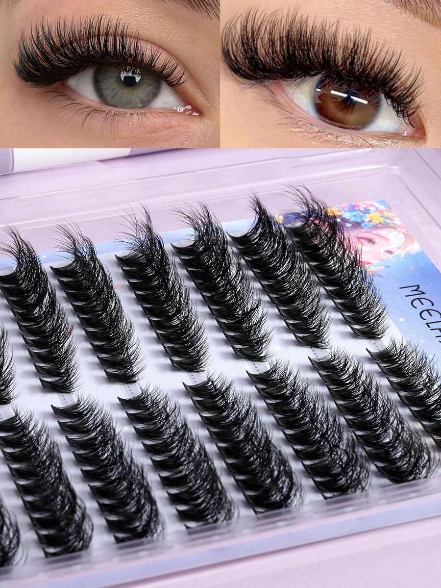 Natural Fluffy Layered Volume Lashes, Versatile Design Suitable For Various Makeup Looks - View 1
