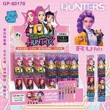 Hasbro Bộ 1/4 bút bi gel  HUNTRIX Series, đầu bút 0.5mm khô nhanh, có mùi thơm, màu trung tính, văn phòng phẩm nhóm nhạc nữ anime dễ thương, quà tặng dành cho người hâm mộ, thích hợp cho trường học và văn phòng. - Nhiều màu - Xem 1