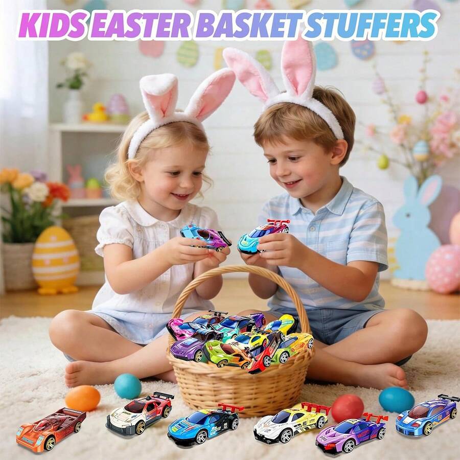 UINLE Baby 1-Piece Thermochromic Alloy Toy Car, 1:64 Mini Model Metal Sports Car, Automatically Changes Color With Temperature, Bright Colors, Small And Convenient, Desktop Decorative Display, Boys' Racing Car Collection, Piñata Filler, Class Treasure Chest Prize Box Toy Gift - Multicolor - View 1