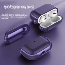 1 套点状皮革纹理保护套，兼容 Apple Pro 3，柔软防摔保护套 - 彩色 - 查看 1