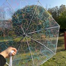 时尚黑白猫咪图案透明伞 - 紧凑三折设计，是旅行、婚礼、春夏之选、伴娘礼物、房间、卧室装饰、海滩、旅行、男士、女士、度假、可爱小物、母亲节礼物、卧室装饰、花园、厨房装饰、夏季、海滩、旅行必备、房间装饰、软萌、毕业季、户外、花园、旅行必备、便携必备、海滩必备、毕业季、毕业典礼、毕业礼物、毕业礼物、毕业礼物、毕业礼物、祝贺毕业、祝贺毕业、优秀毕业生、毕业典礼、毕业派对、户外必备、旅行便携、徒步旅行必备、露营必备、便携工具、夏季必备、夏季便携 - 彩色 - 查看 21