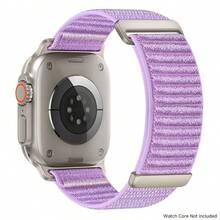 Dây đeo nylon bện tương thích với Apple Watch Band 11 10 42 46MM Vòng đeo tay cho Watch 9 8 7 6 5 4 SE Ultra 3 2 49mm 46 45 44 42 41 40 38mm - 42/44/45/46/49mm - Xem 19