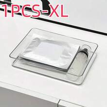 8pcs Transparent Display Trays, Cosmetics & Jewelry Display Tray, Home Desktop Aromatherapy & Key Storage Organizer Tray - Transparent - View 16