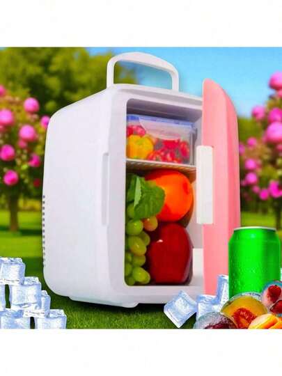 Mini Geladeira Portátil Refrigeração Skincare 4L 12V Carro Casa Portatil Profissional 2 em1