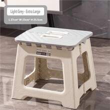 Taburete plegable de uso intensivo de 150 kg, taburete plegable multiusos para el hogar, la cocina, portátil y ahorra espacio - Multicolor - Ver 17