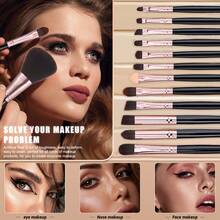 Bộ dụng cụ trang điểm 25 món bao gồm: Bộ 24 cọ trang điểm + 1 hộp đựng. - Nhiều màu - Xem 6