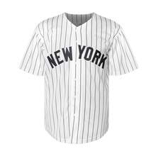 Men's #2 White Baseball Jersey - Short - Sleeve Cardigan Fit, Letter And Number Embroidery, Black Striped Design, Suitable For Sports And Leisure - 2 白色 - 查看 6