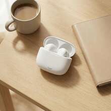 Wireless Earbuds, True Wireless Headphones - Compatible With Apple And Android, Built-In Microphone, Sweat-Resistant, White - View 2