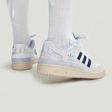 Giày thể thao bóng rổ thường ngày Adidas FORUM LOW CL W - Xanh và trắng - Xem 7