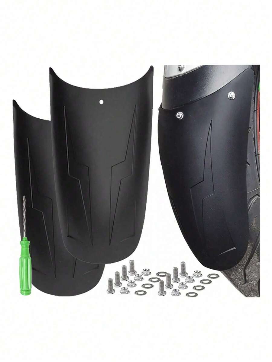 Extensión Delantera Traser Salpicadera Universal Para Motos - A - Ver 1