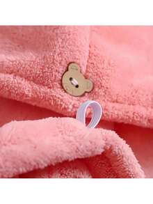 Women Microfiber Hair Drying Towel Caps: Fast Drying Super Absorbent Coral Fleece Bath Towel Hair Wrap Turban Home Bathroom Decor Back To SchoolHair Bonnet - 彩色 - 查看 2