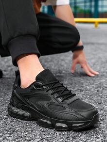 女士轻便、超柔软、耐穿透气鞋，适合所有季节 - 黑色 - 查看 6