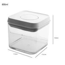 Airtight Food Storage Containers With Lids - Pressure Seal Design Suitable For Snacks, Cookies, Cereals, Fruits, Nuts, Spices And Sugar - Reusable Kitchen Storage Jars - Multicolor - View 13