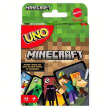 Mattel UNO NO MERCY 特別版卡牌遊戲，派對破冰首選，適合青少年與玩家的競爭趣味遊戲，遊戲玩家禮物，生日、聖誕、萬聖節送禮佳品 - 彩色 - 查看 9