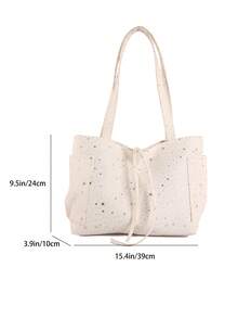 New Large Capacity Diamond Quilted Dual Handle Women's Shoulder Bag, Lightweight & Portable, Suitable For Summer Outdoor Travel, Comes With Animal Pendant Decor, Essential Travel Backpack - Multicolor - View 9