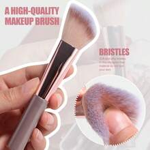 Bộ cọ trang điểm du lịch 10 món giá cả phải chăng BS-MALL kèm túi đựng cọ, bao gồm cọ nền, cọ má hồng và cọ phấn mắt. - Lạc đà - Xem 5
