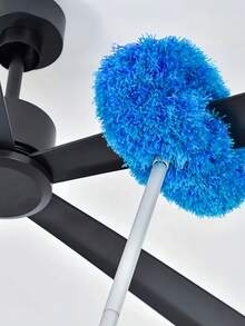 Chổi quét quạt trần có thể kéo dài, điều chỉnh từ 13-31,5 inch, dụng cụ vệ sinh đa năng bằng sợi microfiber dùng để làm sạch nhà cửa: trần nhà, nhà bếp, phòng ngủ, phòng tắm, đồ nội thất và ô tô, chổi quét cánh quạt có thể tái sử dụng, chổi vệ sinh có thể giặt, phù hợp cho gia đình và văn phòng, dụng cụ vệ sinh gia đình thiết yếu. - Nhiều màu - Xem 3