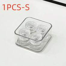 8pcs Transparent Display Trays, Cosmetics & Jewelry Display Tray, Home Desktop Aromatherapy & Key Storage Organizer Tray - Transparent - View 14