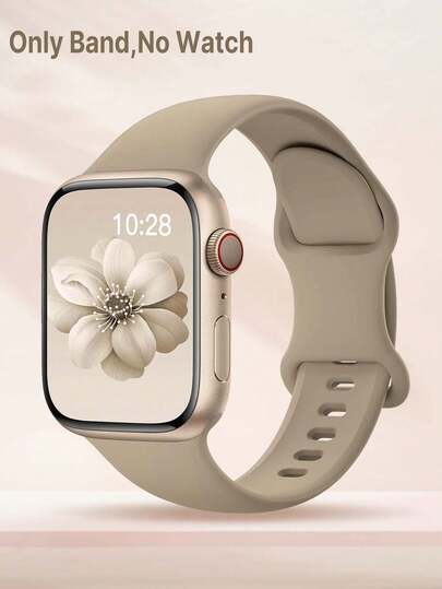 Compatible con Apple Watch, 38mm, 40mm, 41mm, 42mm, 44mm, 45mm, 49mm, 46mm, Banda deportiva de silicona suave y cómoda, resistente al agua, apta para Series 10, 9 Ultra, 8, 7, 6, 5, 4, 3, 2, 1 y SE, disponible para hombres y mujeres