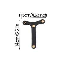 Leather Luggage Hanger Hook, Hands-Free Travel Accessory, Y-Shaped Multi-Functional Hanger, Fits Suitcase/Belt, Practical And Stylish - Multicolor - View 12