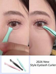 1个高精度不锈钢睫毛嫁接夹，专业美睫师使用，适用于下睫毛和卷翘睫毛 - 彩色 - 查看 3