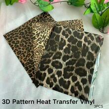 Decal chuyển nhiệt 3D, thích hợp để in DIY lên áo thun, túi vải, mũ, quần. - Cao 21x25cm - Xem 10