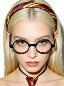 Bộ phụ kiện ngày lễ/hàng ngày dành cho nữ: Băng đô và kính mắt, phụ kiện hóa trang, cosplay, dự tiệc, cosplay, trang phục (1/2 món) cho nữ. - Nhiều màu - Xem 4