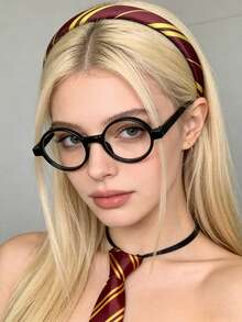 Bộ phụ kiện ngày lễ/hàng ngày dành cho nữ: Băng đô và kính mắt, phụ kiện hóa trang, cosplay, dự tiệc, cosplay, trang phục (1/2 món) cho nữ. - Nhiều màu - Xem 2