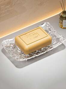 Luxury Glacier Texture Soap Dish, Transparent Acrylic Soap Holder For Bathroom - Soap Dish - View 10