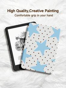 1个波点星形图案平板电脑保护套，兼容 Kindle Paperwhite 5、Kindle NK 11、10.2英寸（第十代/11英寸 (A16) 2025）、Galaxy Tab A8 10.5英寸 2022，防震，带支架，支持自动休眠/唤醒功能，是馈赠亲朋好友的理想之选。 - 彩色 - 查看 20