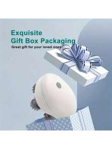 Masajeador de cuero cabelludo portátil de silicona USB, con 4 garras de masaje desmontables, 3 modos ajustables, herramienta de masaje corporal de relajación profunda, cepillo de masaje para rascar el cuero cabelludo, masajeador para gatos/perros - Multicolor - Ver 12