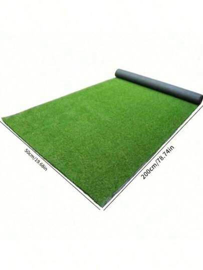 1 tấm thảm cỏ nhân tạo, mô phỏng bãi cỏ cho thú cưng chơi, thảm xanh trong nhà và ngoài trời, trang trí sân chơi ngoài trời, cỏ nhân tạo.