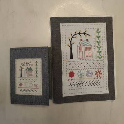 DIY Linen Stitch Book Embroidery Sampler Guide – Needlecraft Lover Gift
