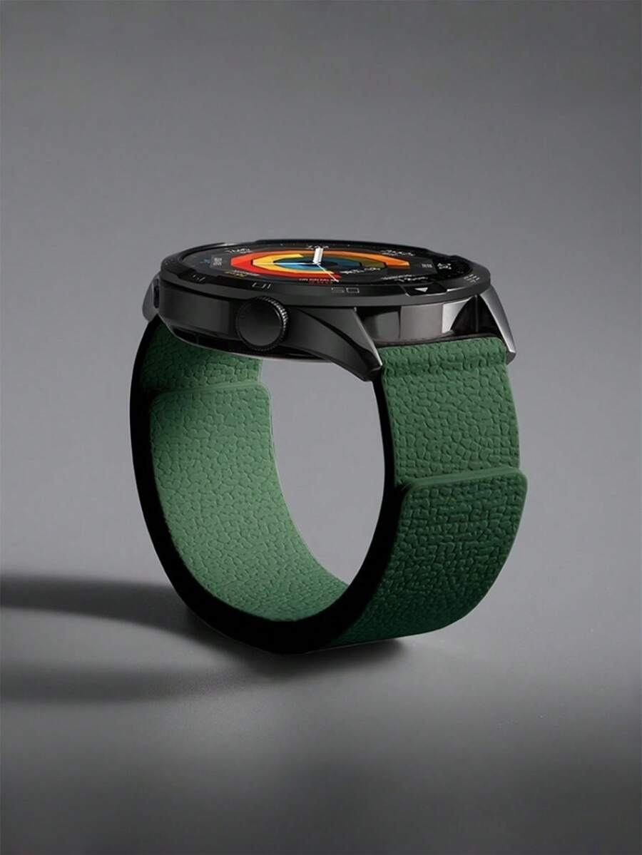 18mm/20mm/22mm 超薄硅胶磁吸表带 - 兼容华为 Galaxy Watch 7/6/5/4 40mm/44mm、Galaxy Watch 5 Pro、Galaxy Active 2、Watch 6/4、GT6/GT5/GT4/GT3/GT2 Pro - 舒适的中性设计