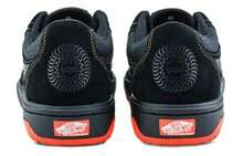 VANS Spitfire Wheels X Rowan 2 Black Flame - VN0A2Z3IBFM Unisex Shoes - Black - View 3