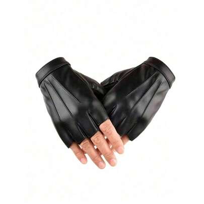 Fingerless Gloves For Men, Suitable For Outdoor Activities, Cycling, Driving, Fitness, Fishing