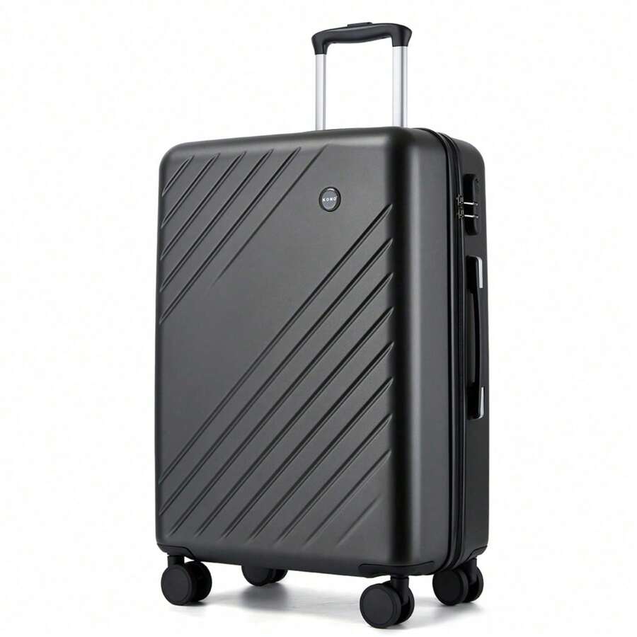 Hard-Shell Luggage Set | 20-Inch Carry-On (Cabin), 24-Inch Medium Checked Bag, 28-Inch Large Checked Bag | ABS+PC, 360° Quiet Wheels, Combination Lock | For Holidays, Business, Family & Weekends - Grey - View 1
